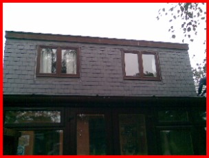 Mahogany Upvc Fascia soffit ventilated weatherboard