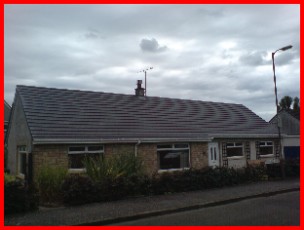 New White Upvc Fascia & Gutters & Re Roofing Marley Modern Charcoal